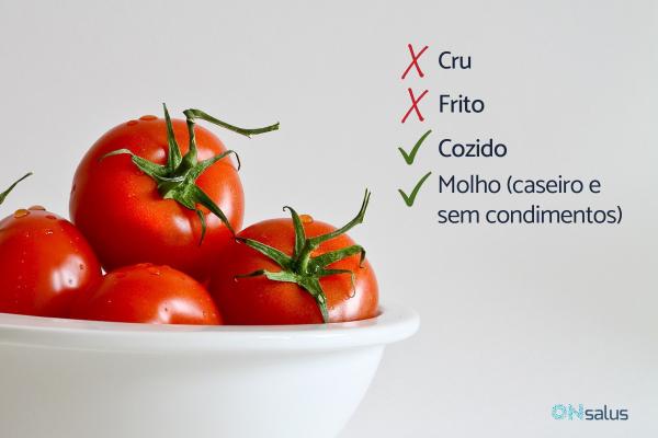 Tomate faz mal para hemorroida? - Tomate cru, frito ou molho: há diferenças?
