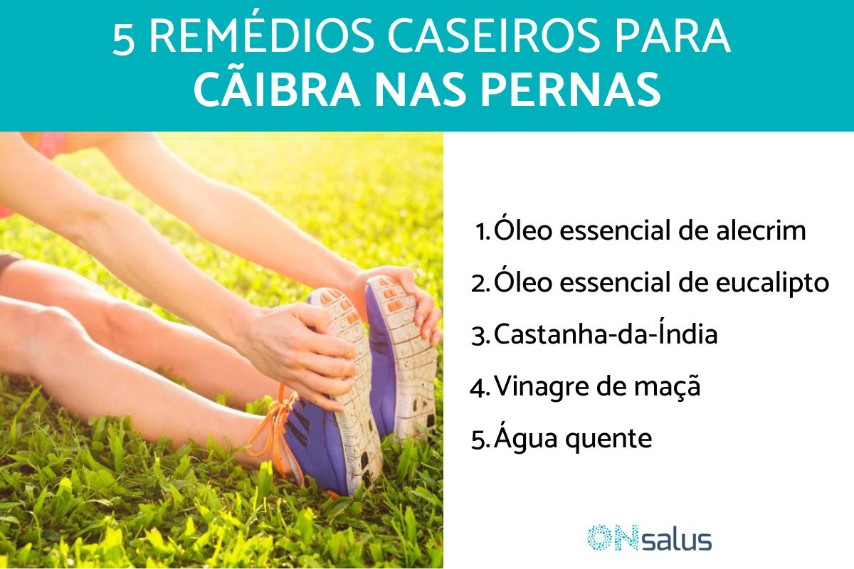 Remédios caseiros para cãibras nas pernas