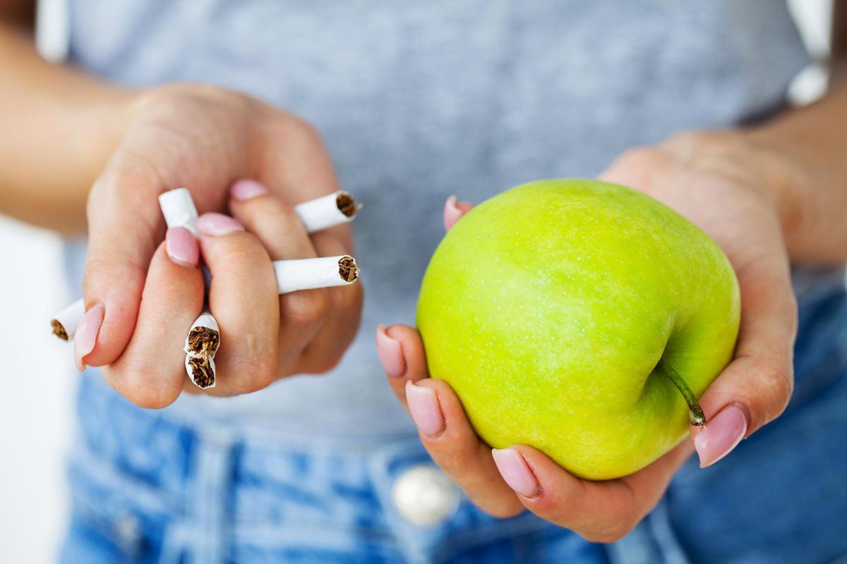 Alimentos que te ajudam a parar de fumar