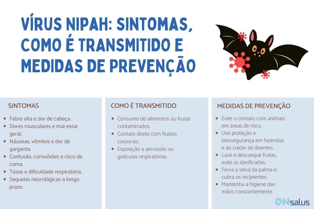 Vírus Nipah: sintomas e como se transmite