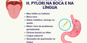 Sintomas de H. Pylori na boca e na língua