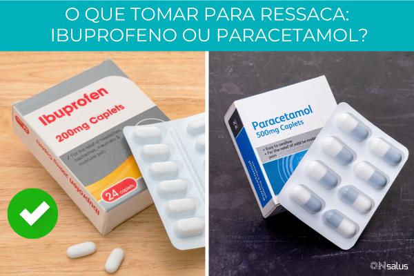 O que tomar para ressaca: ibuprofeno ou paracetamol?